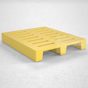 Pallet Plástico PL008 Amarelo - Tecnotri