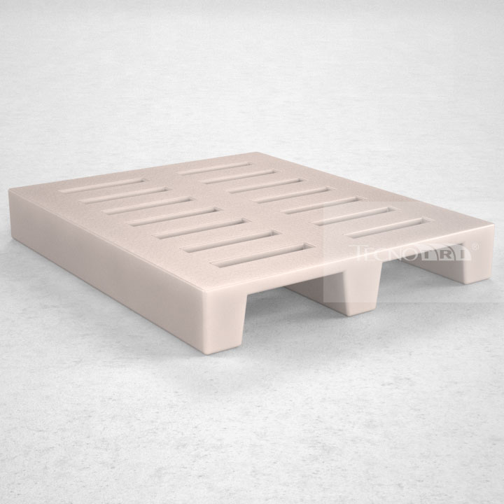 Pallet Plástico PL008 Branco - Tecnotri
