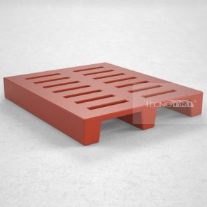 Pallet Plástico PL008 Vermelho - Tecnotri