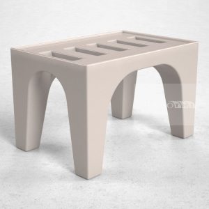 Pallet Plástico PL014 Branco - Tecnotri