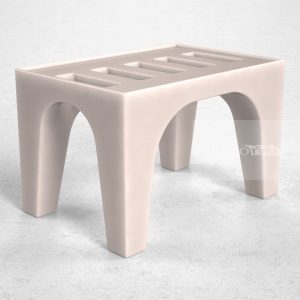 Pallet Plástico PL014 Natural - Tecnotri