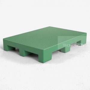 Pallet Plástico PL015 Verde - Tecnotri