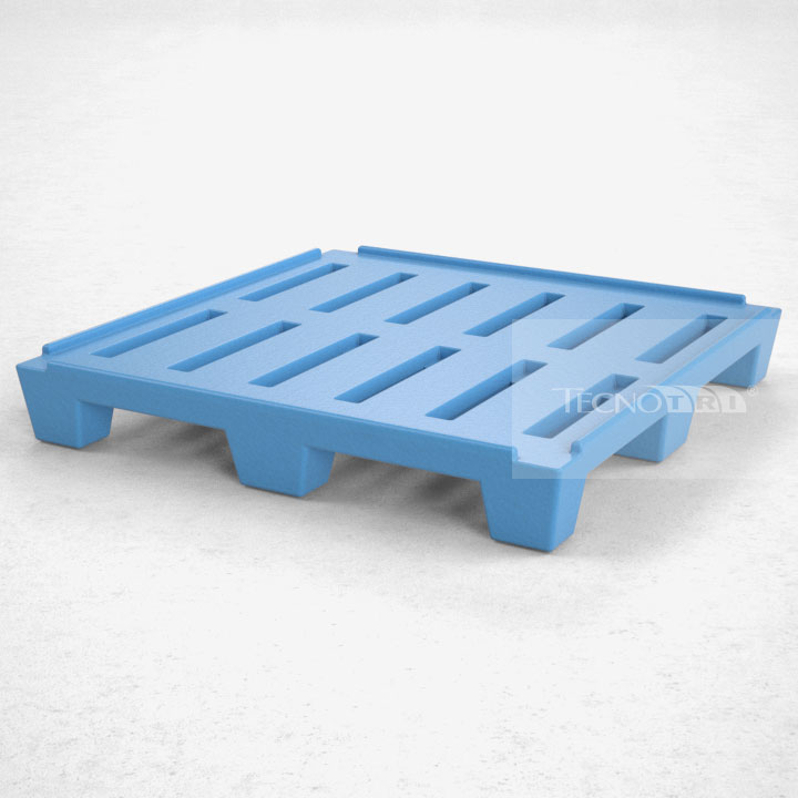 Pallet Plástico PL018 Azul Claro - Tecnotri