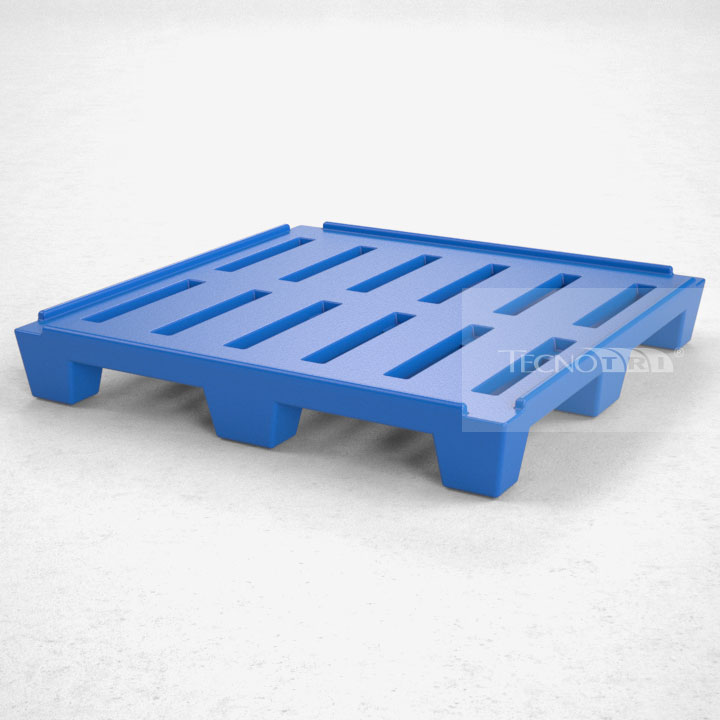 Pallet Plástico PL018 Azul Escuro - Tecnotri