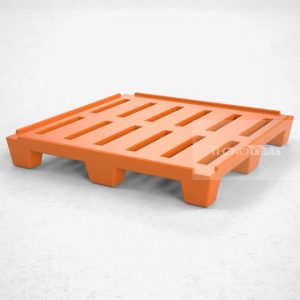 Pallet Plástico PL018 Laranja - Tecnotri