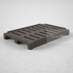 Pallet Plástico PL019 Preto - Tecnotri