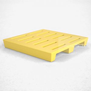 Pallet Plástico PL021 Amarelo - Tecnotri