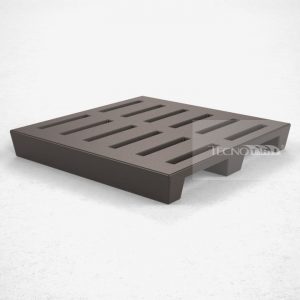 Pallet Plástico PL021 Preto - Tecnotri
