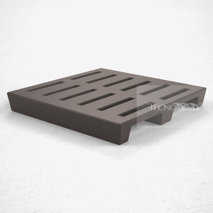 Pallet Plástico PL021 Preto - Tecnotri