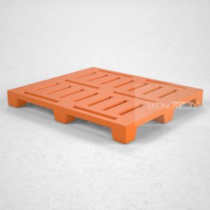 Pallet Plástico PL023 Laranja - Tecnotri