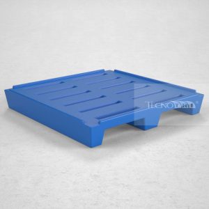 Pallet Plástico PL024 Azul Escuro - Tecnotri