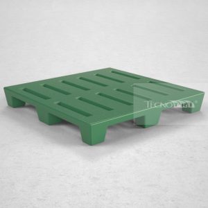 Pallet Plástico PL025 Verde - Tecnotri