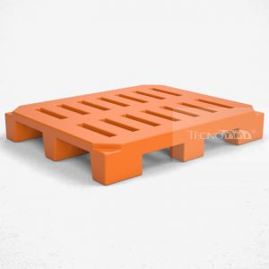 Pallet Plástico PL031 Laranja - Tecnotri