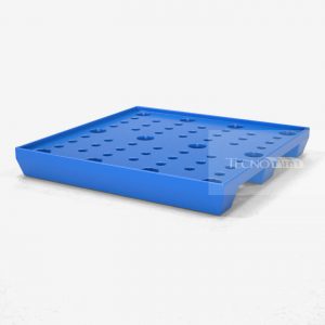 Pallet Plástico PL039 Azul Escuro - Tecnotri