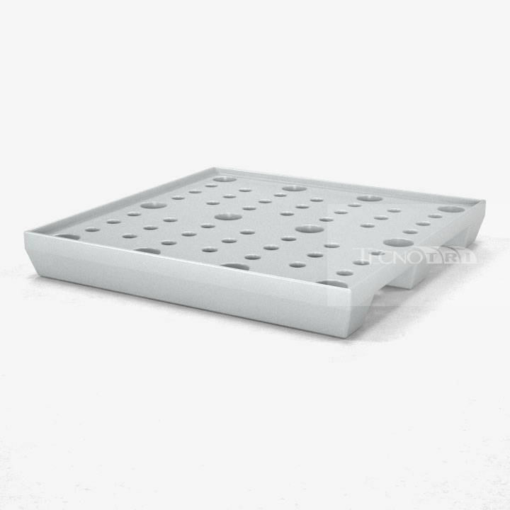 Pallet Plástico PL039 Branco - Tecnotri