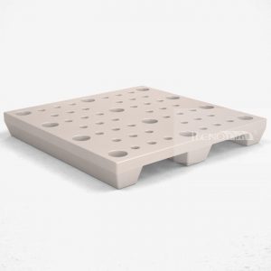 Pallet Plástico PL040 Branco - Tecnotri