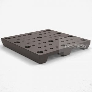 Pallet Plástico PL040 Preto - Tecnotri