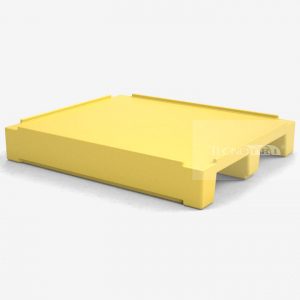 Pallet Plástico PL047 Amarelo - Tecnotri