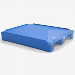 Pallet Plástico PL047 Azul Escuro - Tecnotri