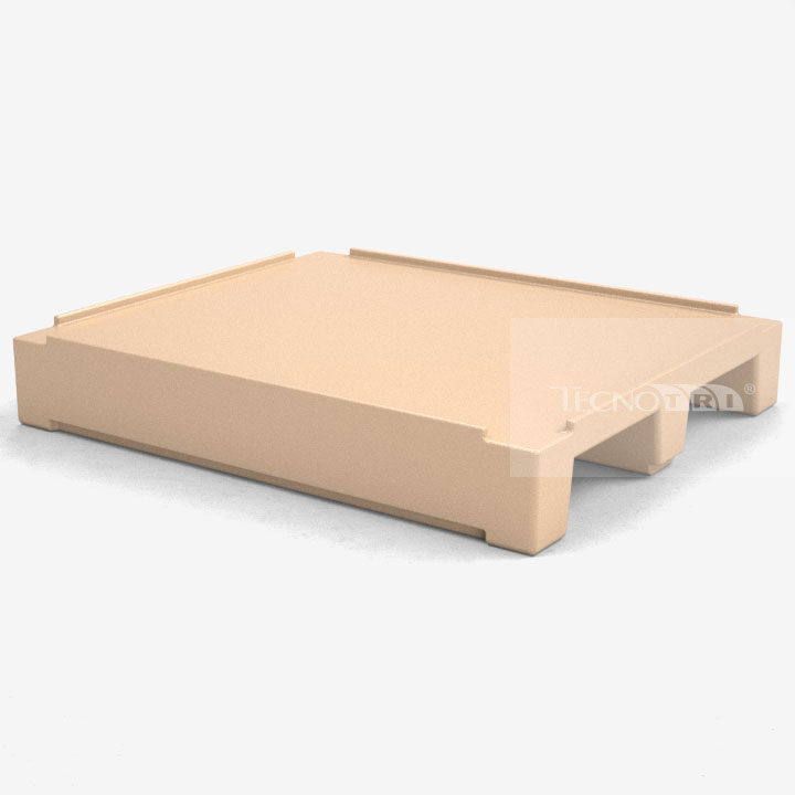 Pallet Plástico PL047 Bege - Tecnotri