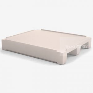 Pallet Plástico PL047 Branco - Tecnotri