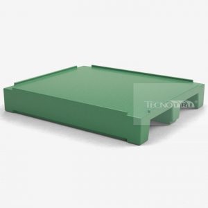Pallet Plástico PL047 Verde - Tecnotri