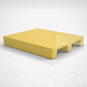 Pallet Plástico PL048 Amarelo - Tecnotri