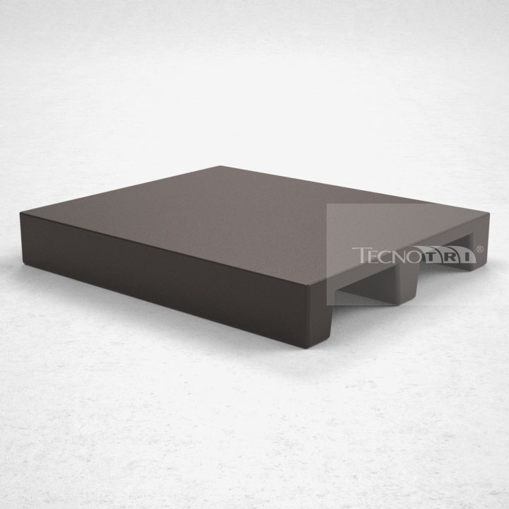 Pallet Plástico PL048 Preto - Tecnotri