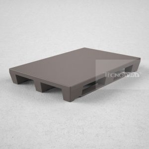 Pallet Plástico PL058 Cinza Escuro - Tecnotri