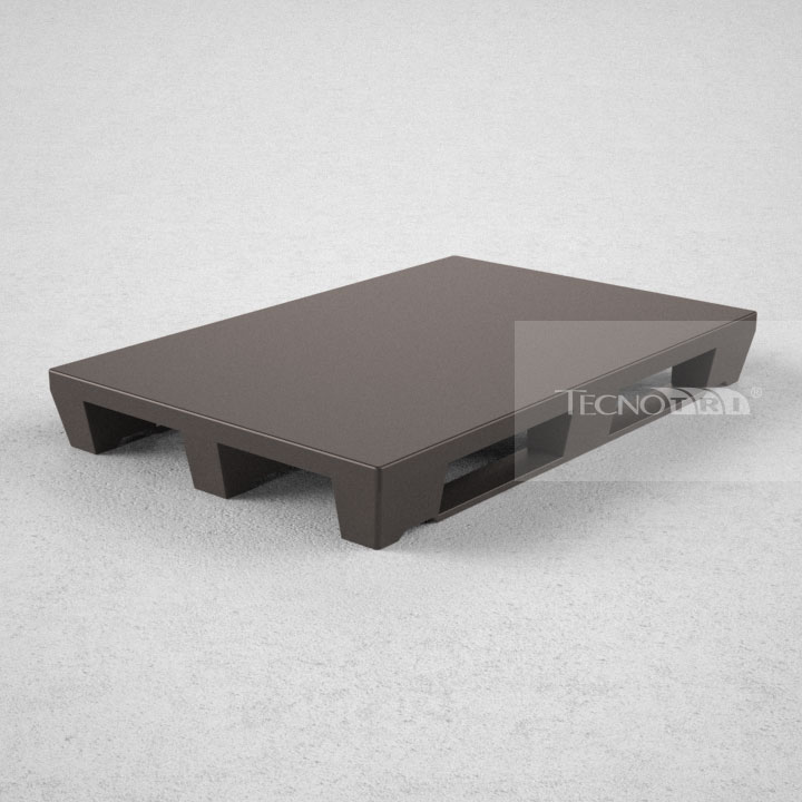 Pallet Plástico PL058 Preto - Tecnotri