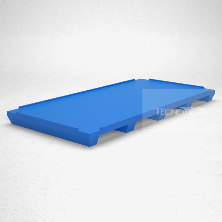 Pallet Plástico PL059 Azul Escuro - Tecnotri