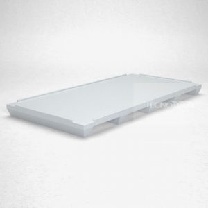 Pallet Plástico PL059 Branco - Tecnotri