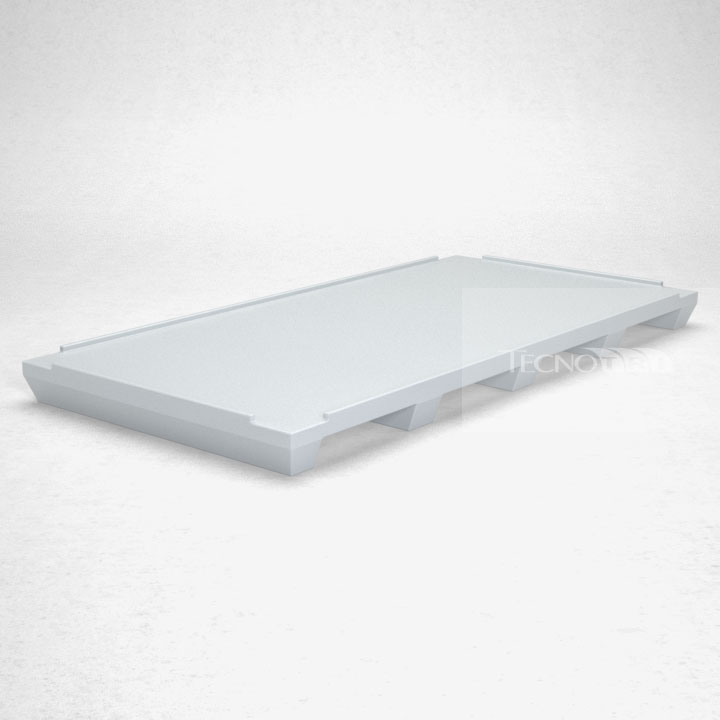 Pallet Plástico PL059 Branco - Tecnotri