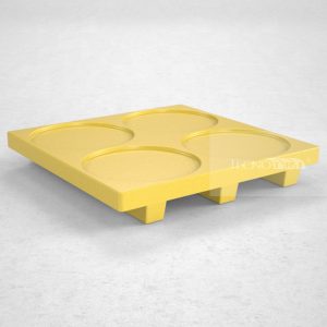 Pallet de Contenção PL009 Amarelo - Tecnotri