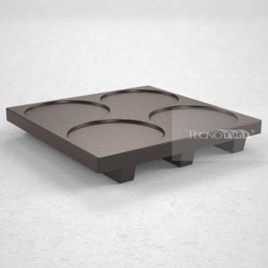 Pallet de Contenção PL009 Preto - Tecnotri