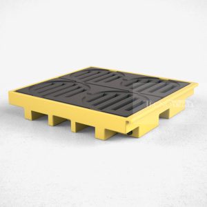 Pallet de Contenção PL042 Amarelo - Tecnotri