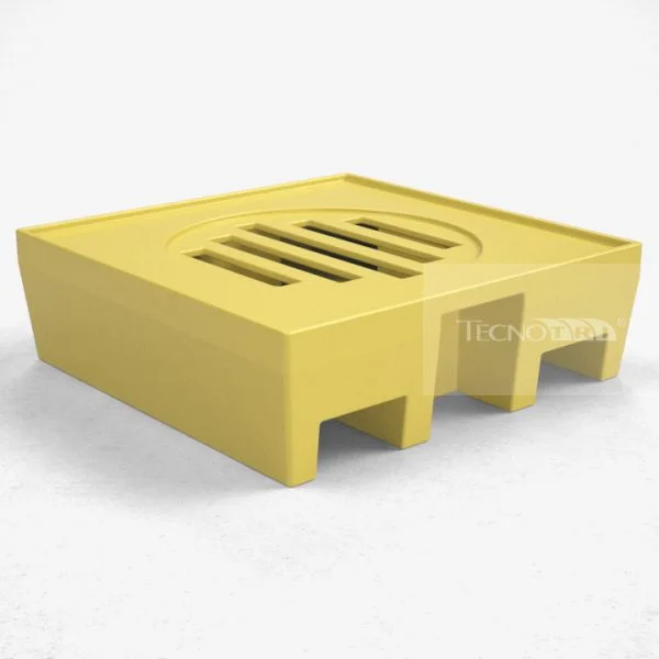 Pallet de Contenção PL045 Amarelo - Tecnotri