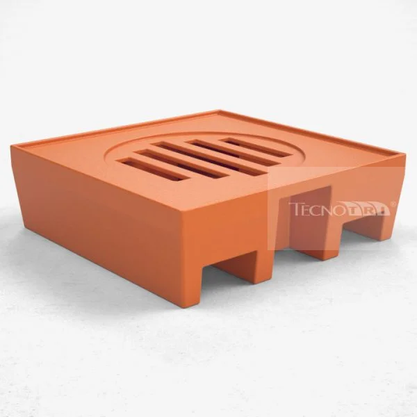 Pallet de Contenção PL045 Laranja - Tecnotri