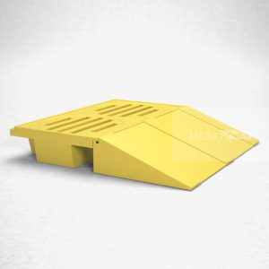 Pallet de Contenção PL054 Amarelo com Rampa - Tecnotri