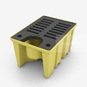 Pallet de Contenção PL062 Amarelo Topo - Tecnotri