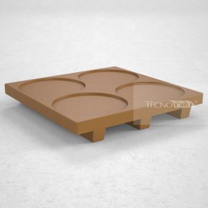 Pallet de Contenção PL009 Marrom - Tecnotri