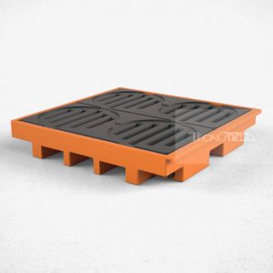 Pallet de Contenção PL042 Laranja - Tecnotri