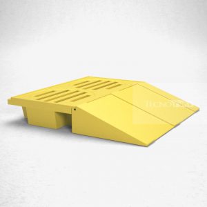 Pallet de Contenção PL054 Amarelo com Rampa - Tecnotri