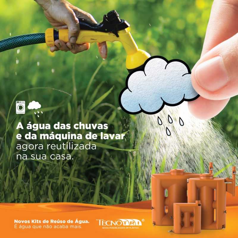 Água Da Chuva E Da Máquina De Lavar Reutilizadas Na Sua Casa