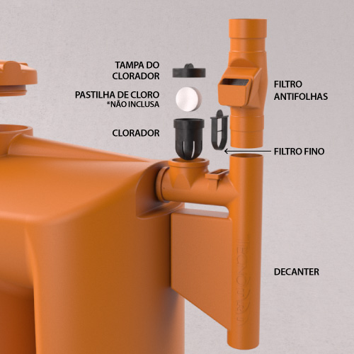Kit Reúso de Água Tecnotri - Smart Filtro