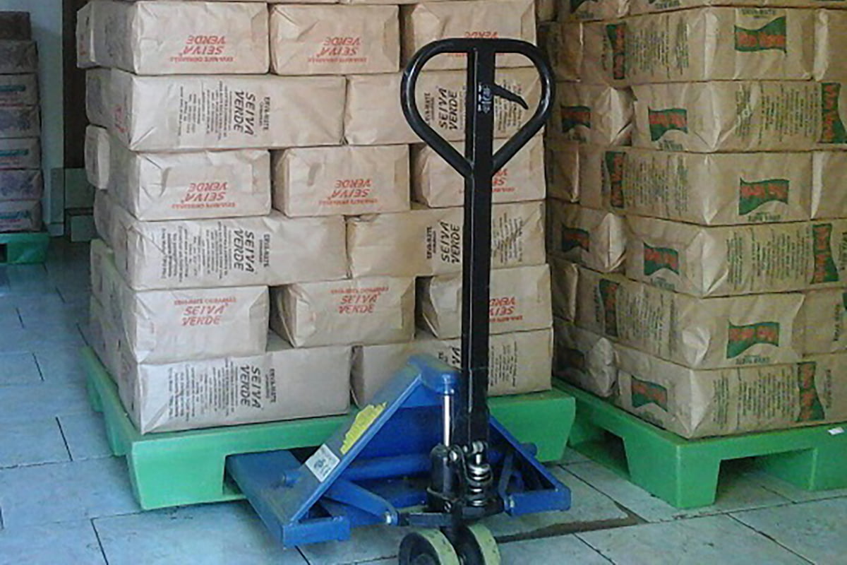 O Pallet Plástico Na Indústria Ervateira