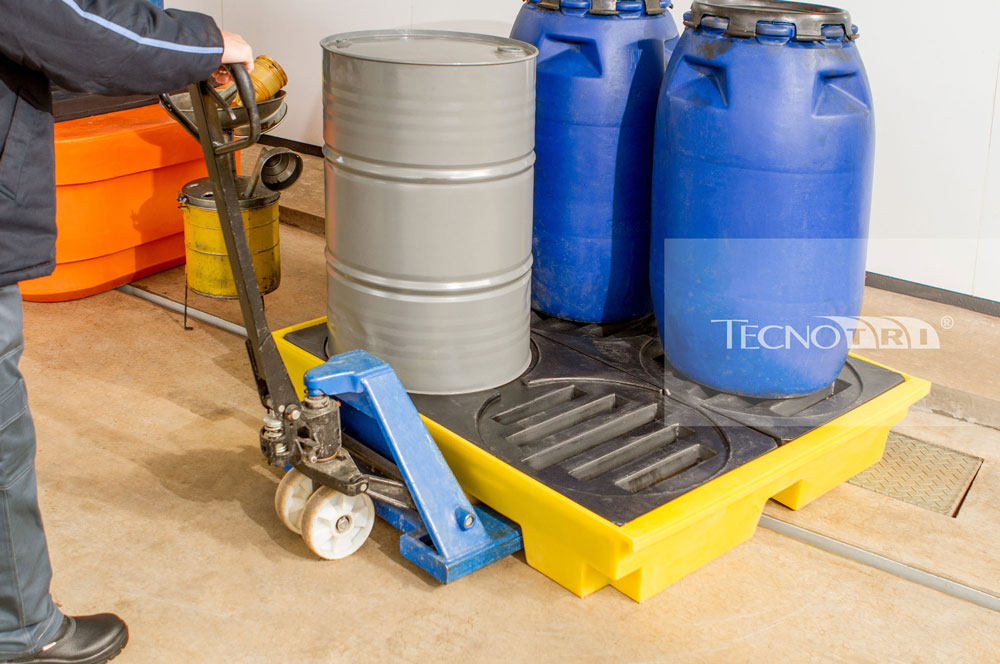 Pallet de Contenção Tecnotri - Postos de Combustíveis