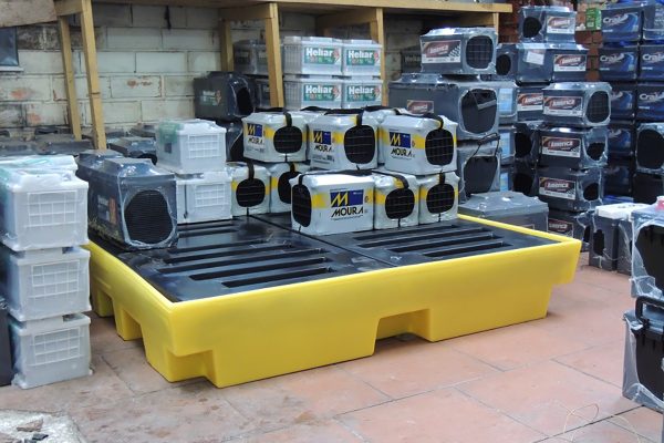 Pallet de Contenção PL042 para Baterias Tecnotri