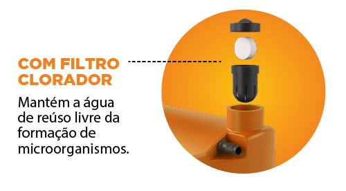 filtro clorador 150 litros