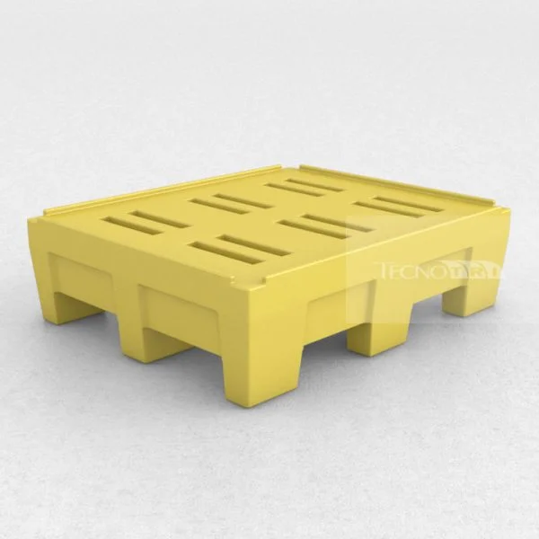 Pallet Plástico 1050x1250 PBRII      35cm Altura. PL061 Pallet Ergonômico - Imagem 2